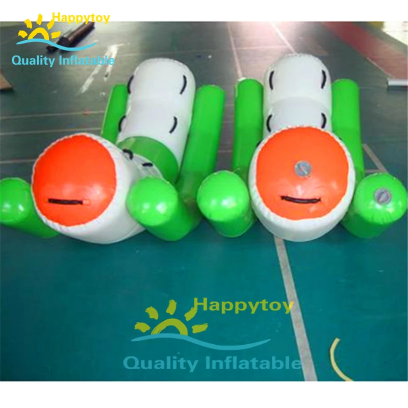 Funny Water Park Games Tarpaulin Inflatable Water Totter Seesaw