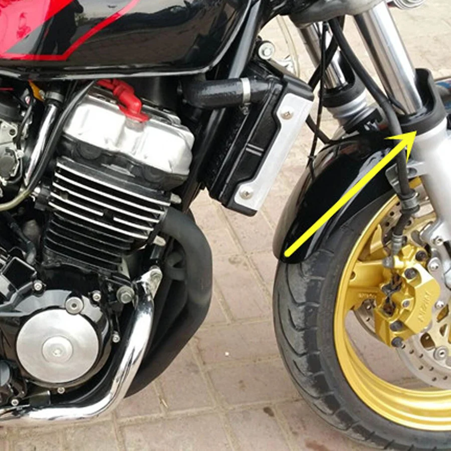 For Honda Hornet 250 CB400 SF VTEC Motorcycle Parts 2PCS ABS Motorbike Front Shock Absorber Cover Water Dust Cap
