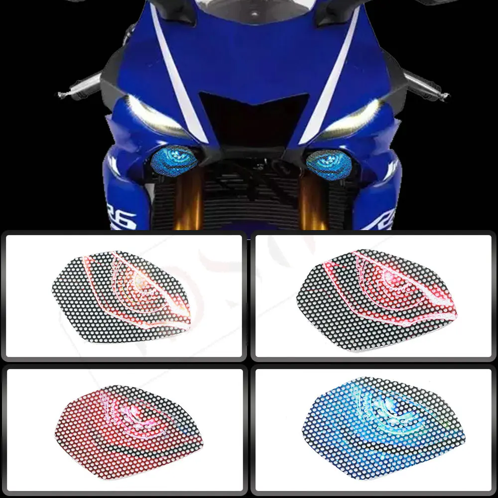 

Мотоциклетные аксессуары, Защитная Наклейка для фары, передний обтекатель, наклейка для фары, Защитная Наклейка для YAMAHA MT-10 R1 R6