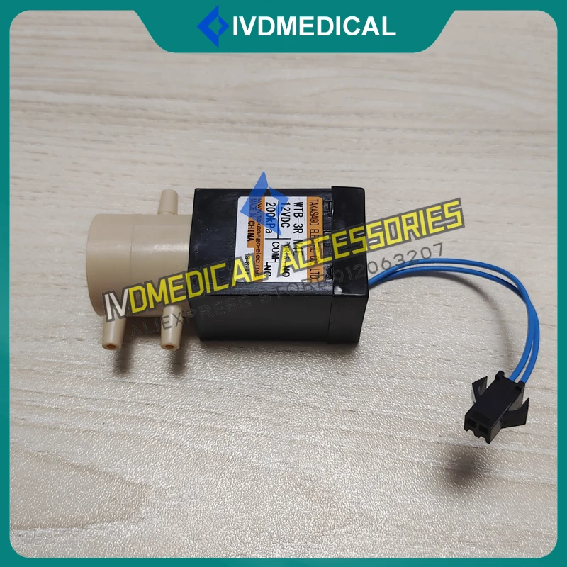 For Mindray 3-way Solenoid Valve three-way Solenoid TAKASAGO Valve WTB-3R-N4E Valve 12V Vavle Original New