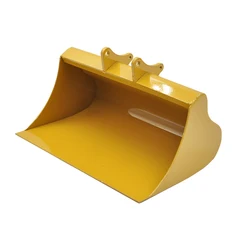 New Huina Big Full Metal Shovel Bucket for 1550 1580 1592 1593 1594 Excavator 1/14 RC Metal Excavator Spading Bucket