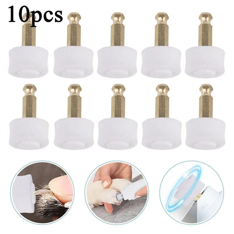 10pcs Dog Nail Grinder For Large Dogs Grinder Diamond Tip Replacement Nail Grooming Accessories Nail Clipper Nail Grinder