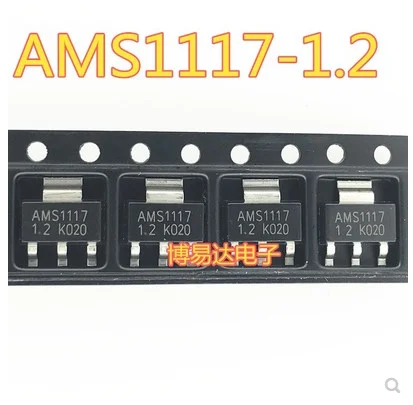 Free Shipping 100pcs AMS1117-1.2 1.2V  SOT223
