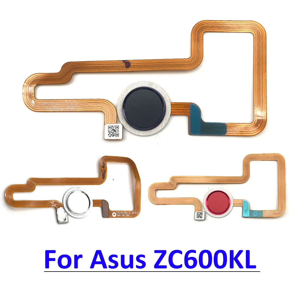 Repair Fingerprint Scanner For Asus Zenfone 5Q ZC600KL ID Home Button Fingerprint Menu Return Key Recognition Sensor Flex Cable