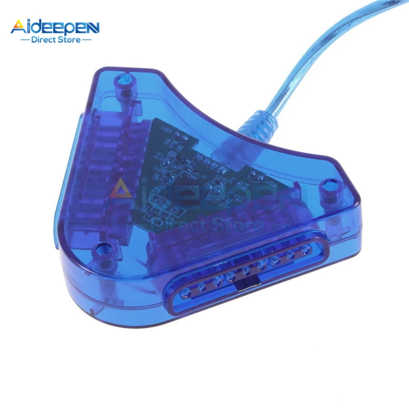 USB2.0 PS PS2 Để Giao Tiếp PC Cáp Cho PS1 PS2 PSX Với Máy Tính USB Bộ Điều Khiển Kép Playstation 2 Máy Tính USB Joypad Bộ Điều Khiển Trò Chơi