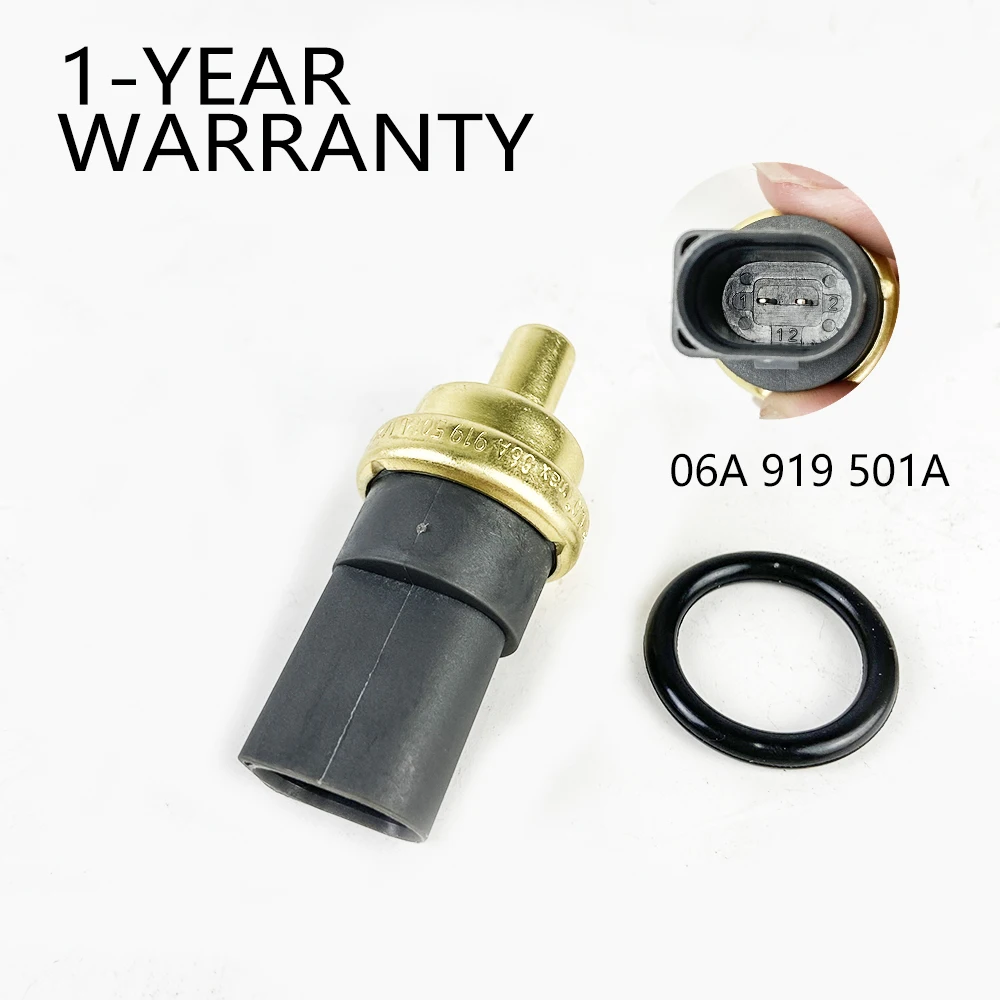 Coolant Temperature Sensor 06A919501A B 95510612500 For VW Polo Golf Passat Bora Touareg Phaeton Jetta Sharan EOS Touran