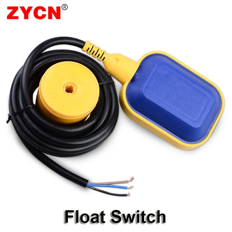 2M 3M 4M 5M Float Switch Water Controller Level Liquid Fluid Contactor Square Cable Automatic Tool Sensor Pump Tank Tower