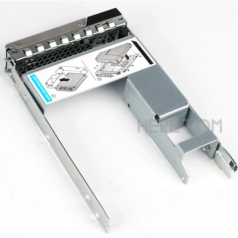 Imagem -06 - Adaptador Hdd Mais 3.5in Duro Bandeja Caddy para Dell R250 R350 T350 G15 Servidor Híbrido Novo 2.5 a 3.5