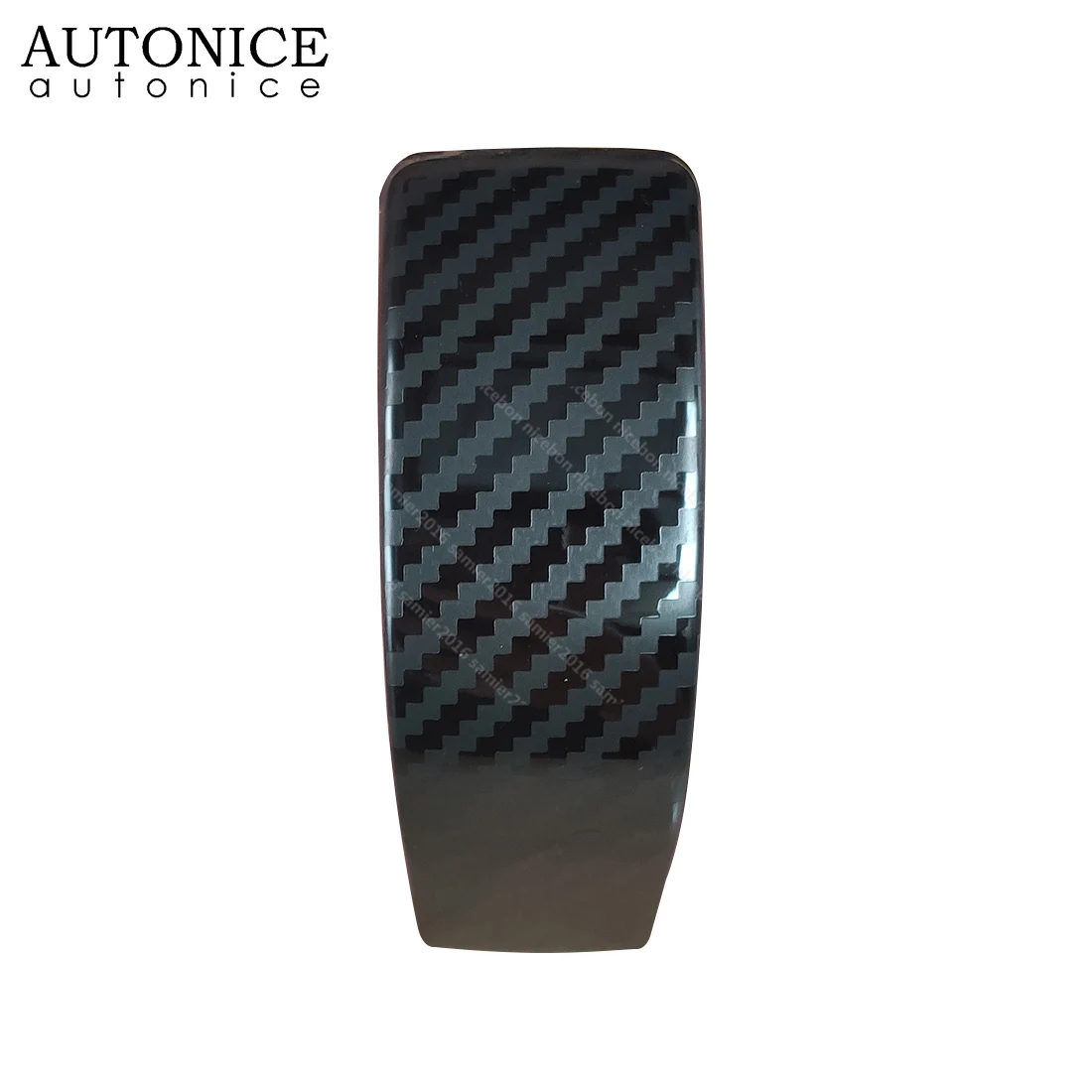 Carbon Fiber Color Steel Automatic Transmission Gear Head Cover Trim Fit for Mitsubishi Pajero V93/V97 2007-2020 AT