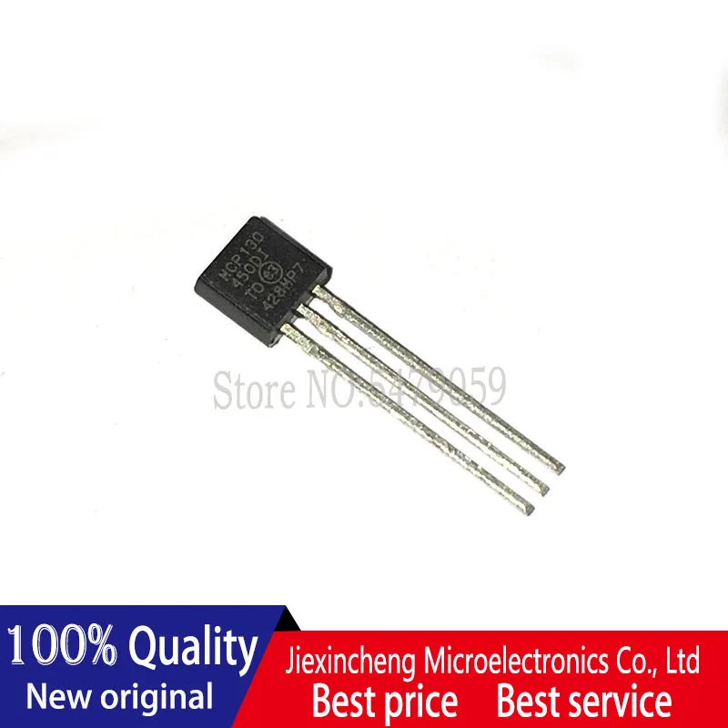 10PCS TMP36GT9Z TMP36GZ MCP130-450DI/TO MCP130-450DI QT18B20 18B20 SD5003A VN2106N3-G VN2106N3 TO-92 New original