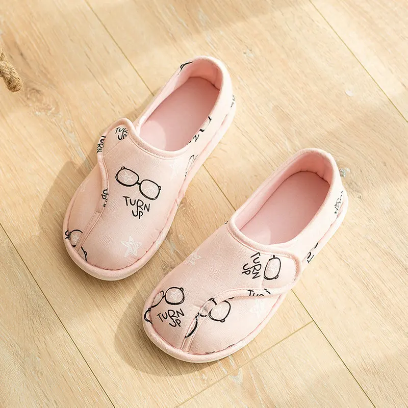 Spring Autumn New Cute Women Comfort Slippers House Shoes For Indoor Outdoor Skid Proof Waterproof Girl Shoes
