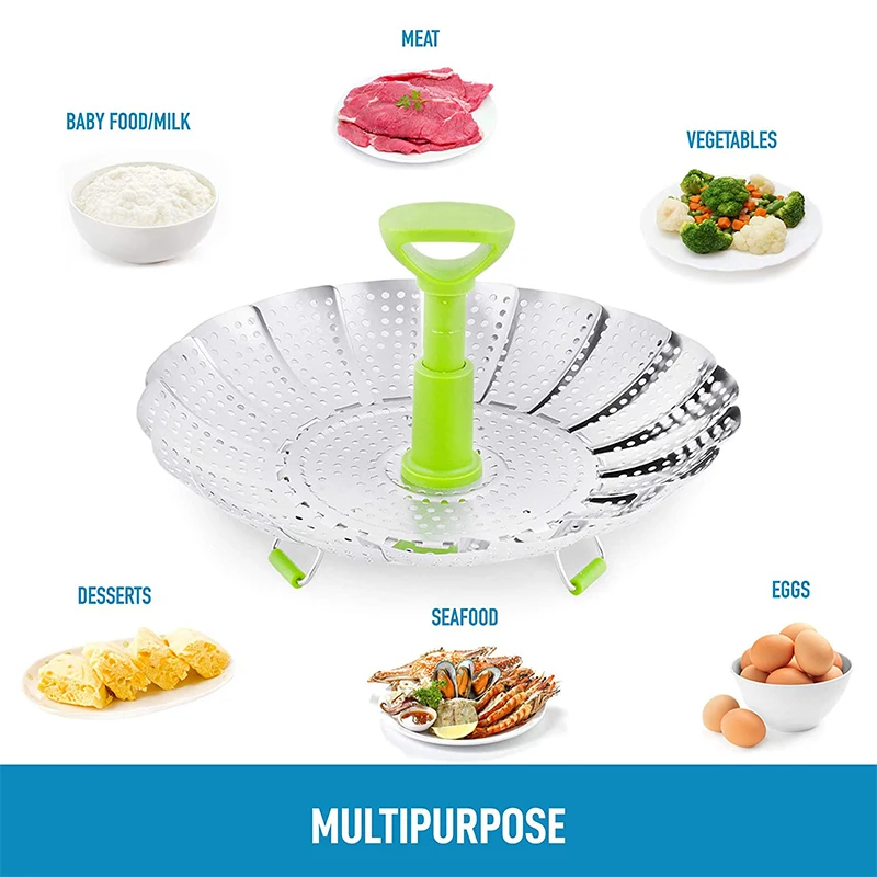 Stainless Steel Lotus Steaming Tray 2