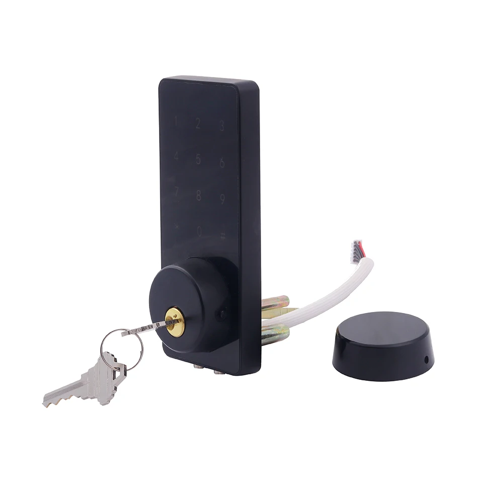 Tt Lock Bluetooth Deadbolt Deurslot Telefoon Controle Slimme Lock Elektronische Keyless Entry Touch Toetsenbord Wachtwoord Lock Smart Home