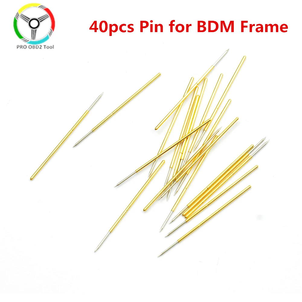 BDM frame pin for 40pcs needles 20pcs small needles and 20pcs big needles support BDM100 ECU programmer ktag k-tag ecu