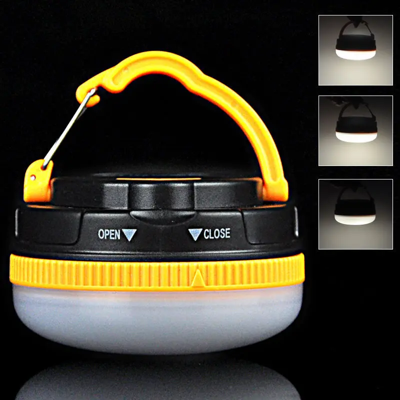 Portable Camping Tent Light, Brand CE, ROHS, Hiking, Traveling, Fishing, Emergency Outdoor Lamps and lanterns