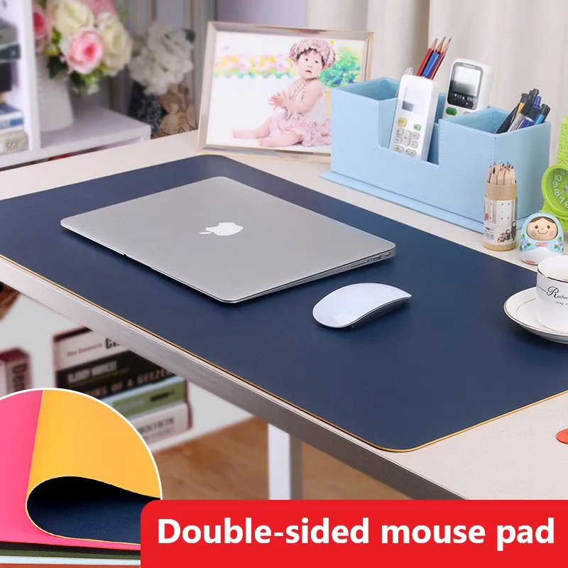 لوحة ماوس ريترو على الوجهين للأطفال ، حماية للعين ، مقاومة للماء ، جلد PU ، لسطح المكتب