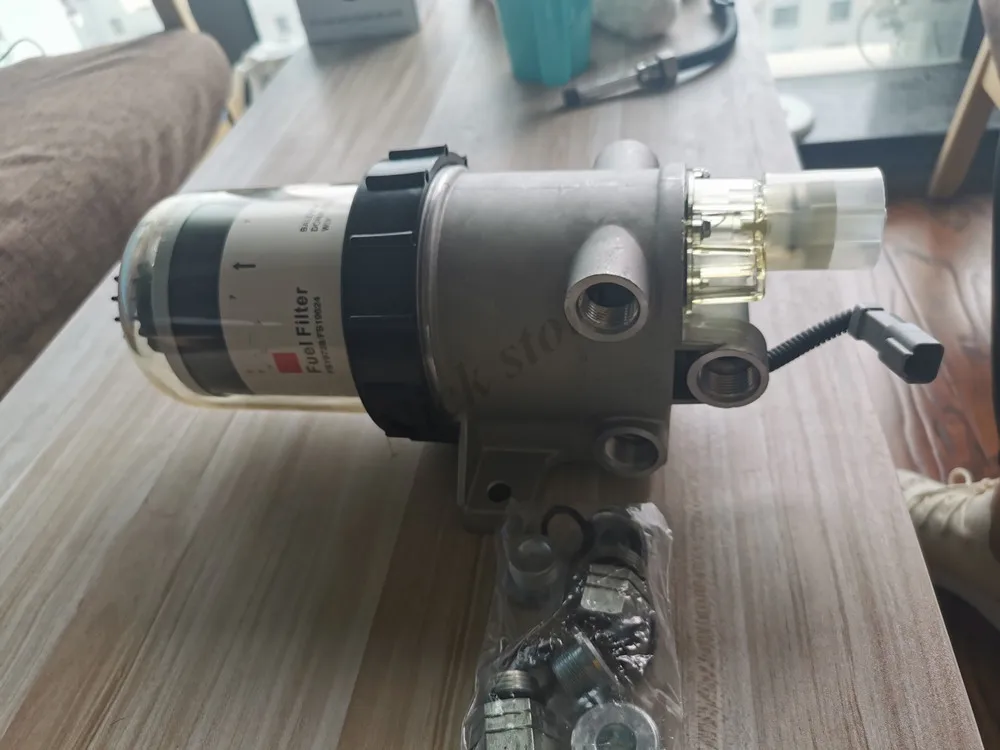 Fuel Water Separator with Heater 24v 195w FH236 FS19728 FS19624 PF7748 P550467 33651XE Diesel Fuel Filter Assembly Diesel Engine