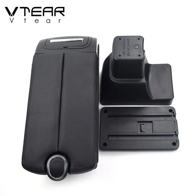 

Vtear for Suzuki Karimun car armrest leather arm rest styling storage box center console accessories decoration interior auto