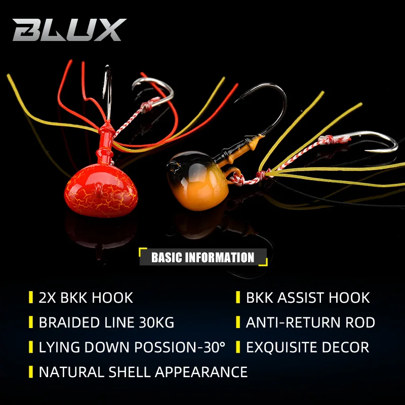 Kabura Jig Blux Control Profondo 30g – Cab-head para dorada en mar - imagen 5
