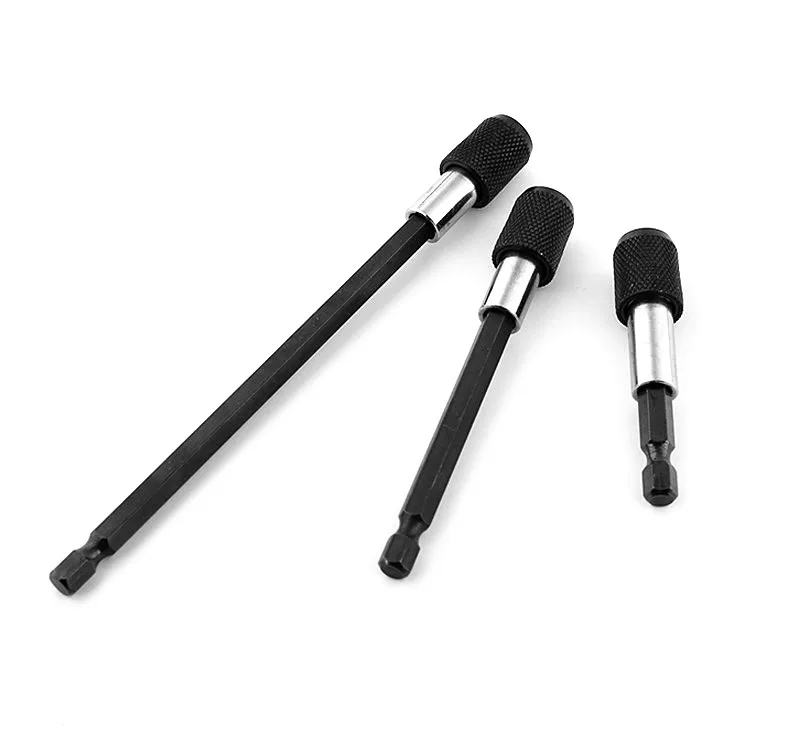 Citop 1/4 Inch Magnetic Electric Screwdriver Extension Bit Holder 60/100/150mm Quick Release Screwdriver Holder Extension Bar