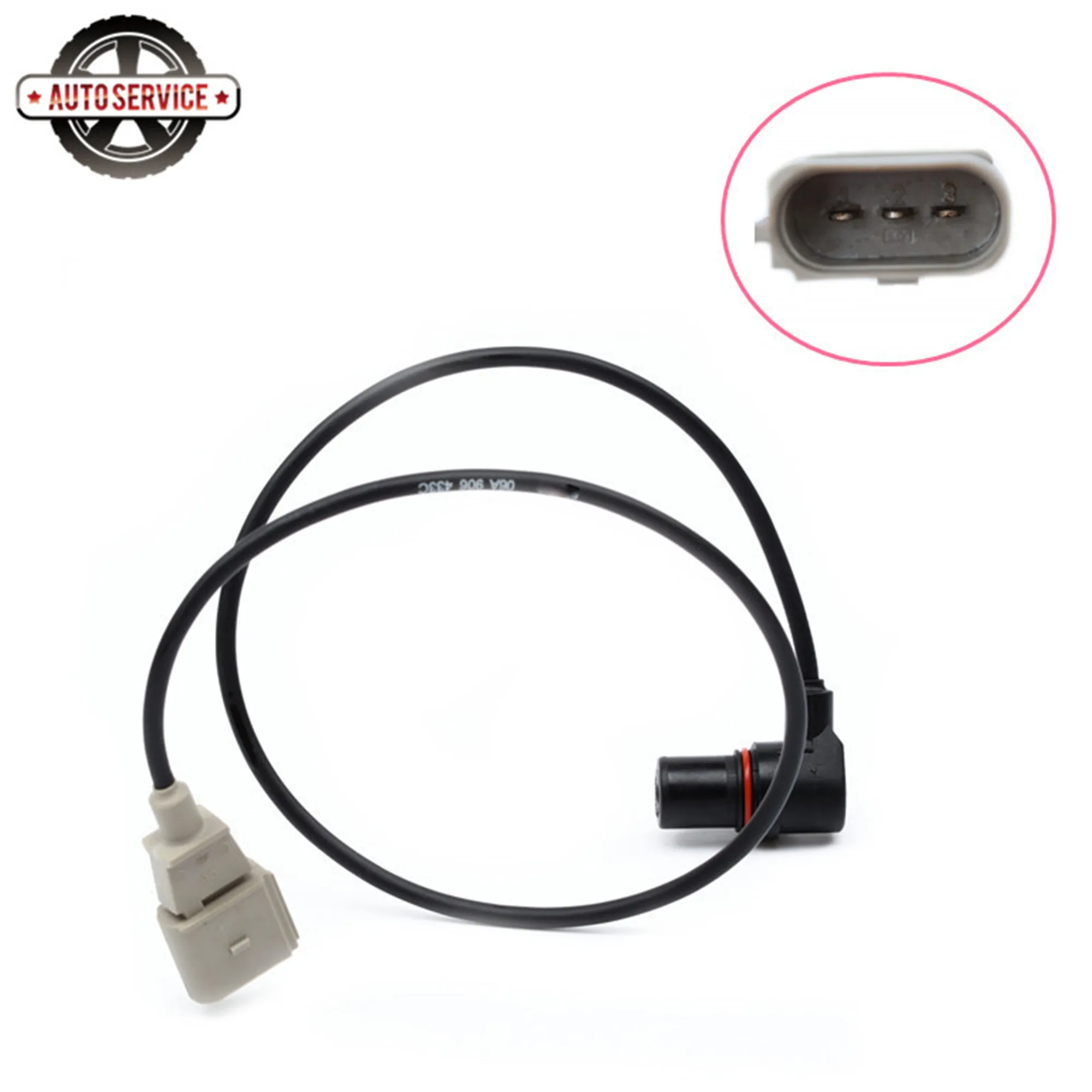 

06A 906 433 A Car Crankshaft Position Sensor For VW Jetta Golf Passat Audi A4 A3 A6 TT Seat Skoda 1.6/1.8/2.0T 078 906 433 B