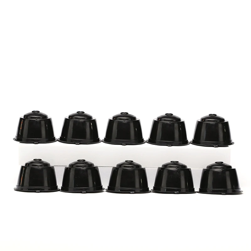 10PCS Refillable Capsules for Nescafe DOLCE GUSTO Coffee Capsules Reusable Filter with Spoon Brush Coffee Pods High Quality