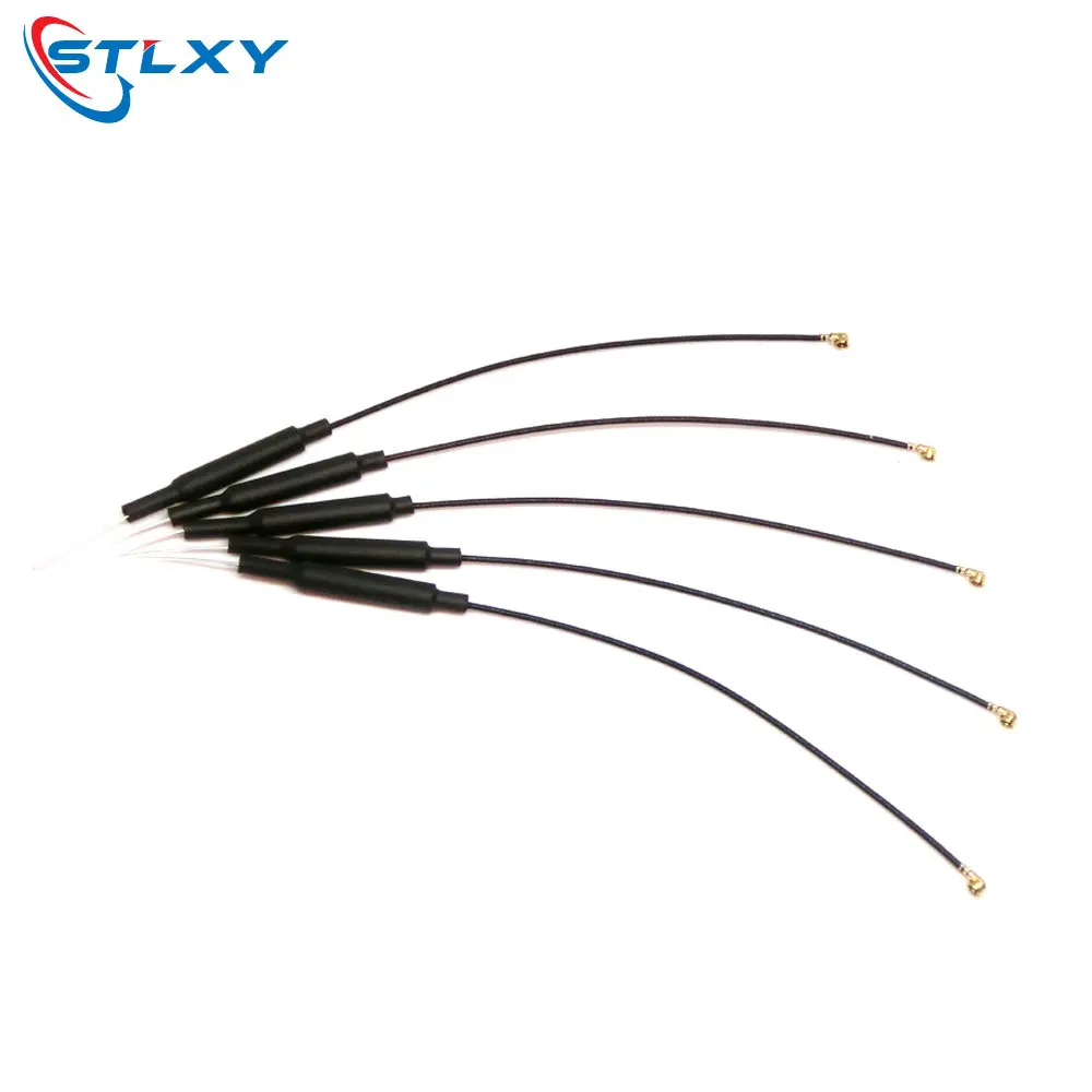 5Pcs/lot 2.4GHz WIFI Antenna 3dbi UF.L IPX Connector Brass Inner Aerial 15cm Length 1.13 Cable HLK-RM04 ESP-07