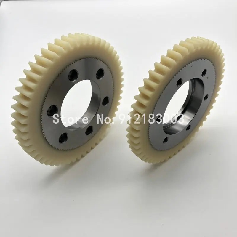 أفضل جودة KBA Rapida 105 آلة الطباعة والعتاد 53 الأسنان و 51 الأسنان SYQYI محرك الأسطوانة المياه والعتاد