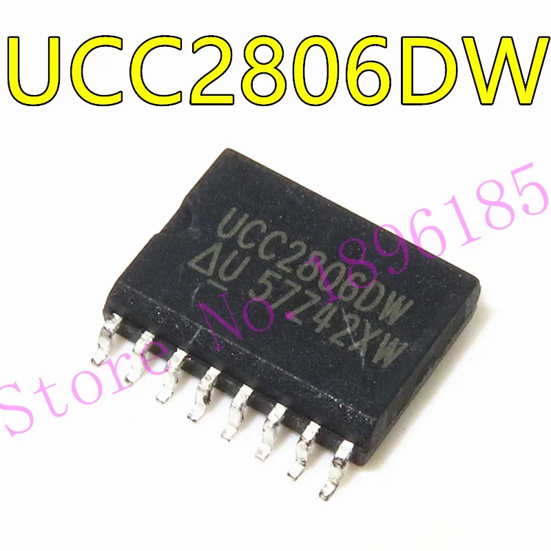 

1 шт./партия, ШИМ-контроллер UCC2806DW UCC2806 SOP16 с низкой мощностью, двойным выходом, режимом тока