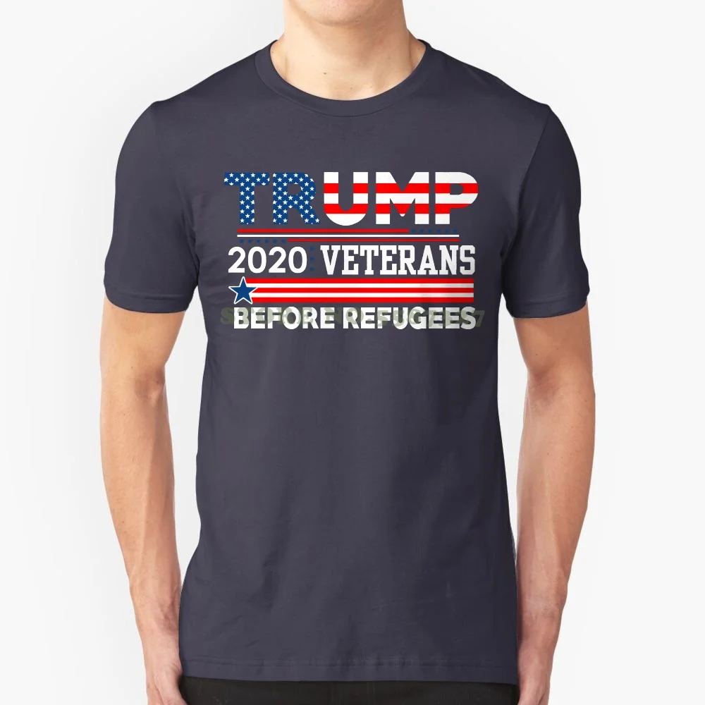 Veterans For Trump Hot Sale T Shirt Trump Republican Party Donald Trump Te Print T Shirt Summer Style Coat Tops