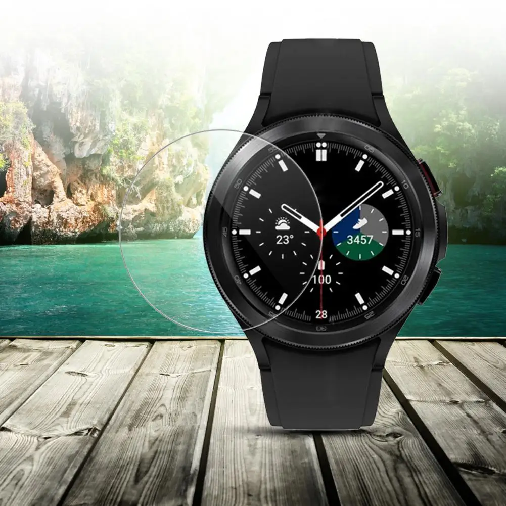 ساعة جالاكسي الذكية بشاشة مضادة للخدش 3 ، 45 ، 41 ، غشاء صلب بالكامل ، جالاكسي 4