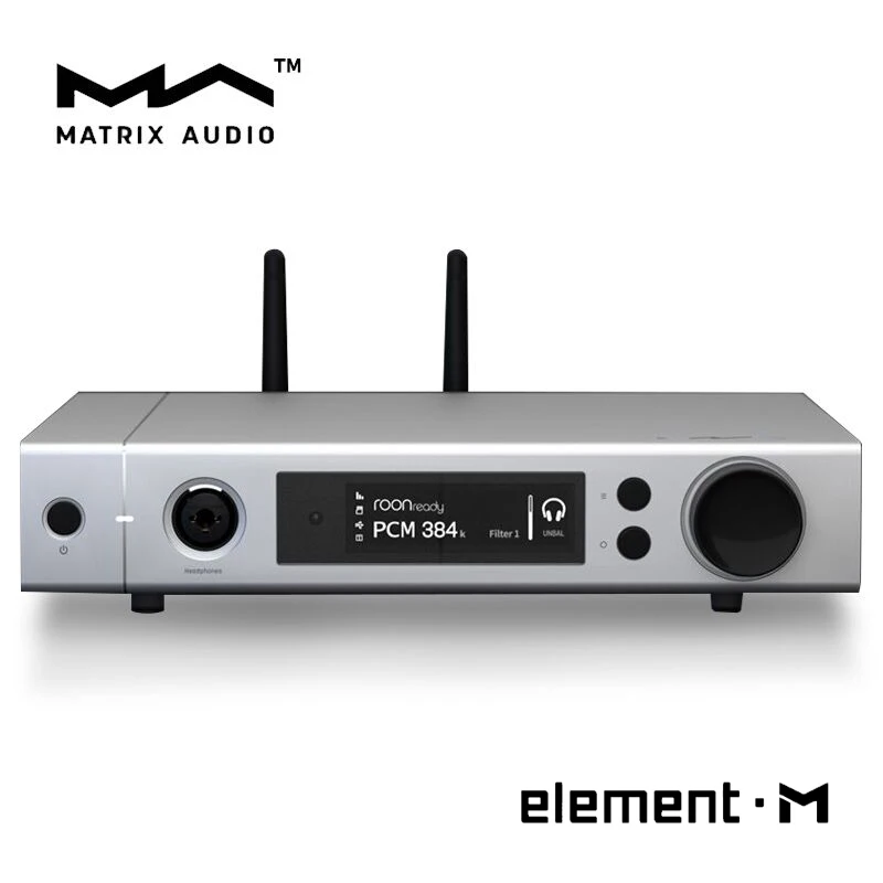 

Matrix element M ES9028Pro MQA Audio DAC 768kHz 22.4MHz HiFi Lossless Music Player Desktop Decoder