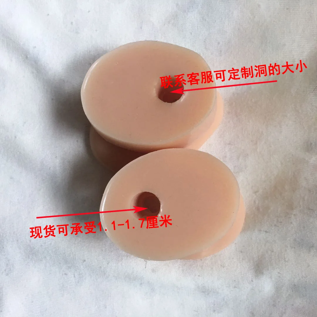 Fake ear model asmr decompression voice control recording equipment dedicated ear soft silicone material