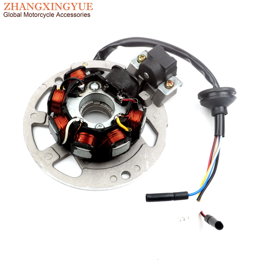 Scooter Coil Magneto Stator for Yamaha Minarelli Aerox 50 Axis Breeze JOG50 R JOG RR Neos Why zuma 50cc 2-stroke AC