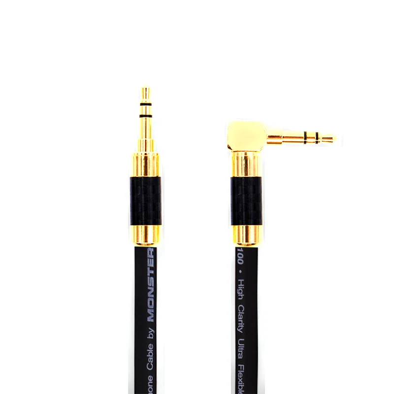 Kabel HiFi audio 3.5mm przewód AUX Audio przewód sygnałowy wtyczka 3.5mm wtyczka aux konwersja linii wtyczka JACK 3.5mm