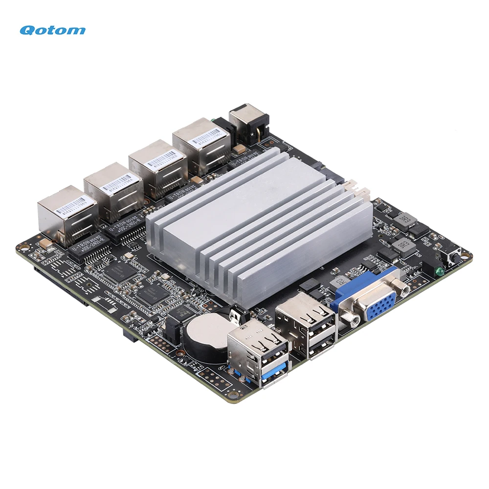 Nano ITX Motherboard with Pentium N3540 Processor onboard Quad Core 2.16 GHz VGA 4x Gigabit LAN VPN Router Firewall