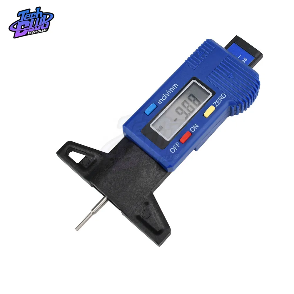 Dropship Digital Car Tyre Tire Tread Depth Gauge Meter Auto Tire Wear Detection Measuring Tool Caliper Thickness Gauge