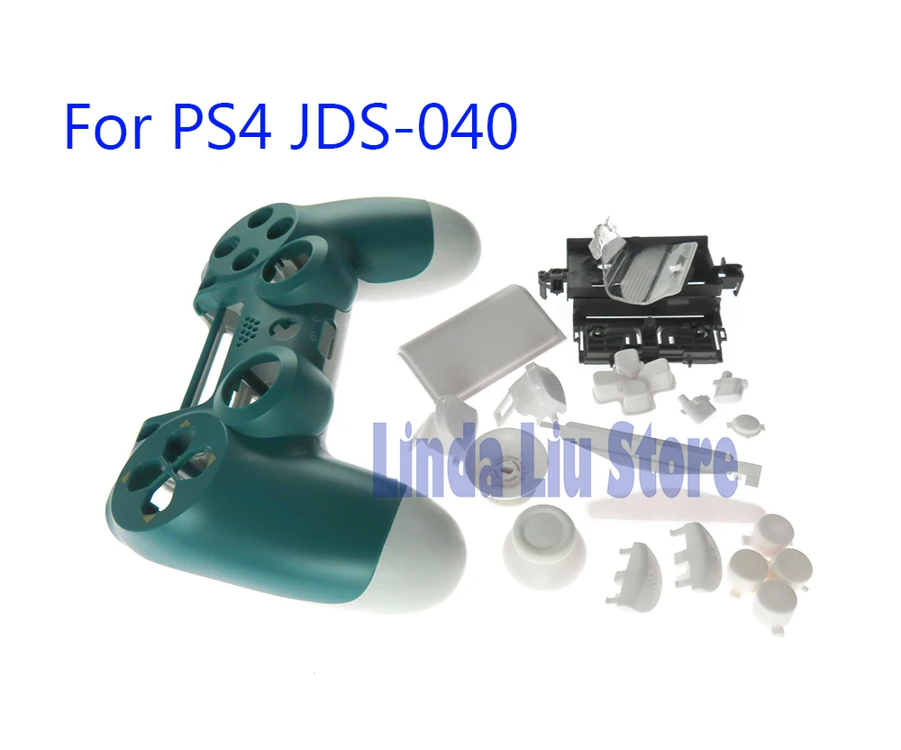 Kits de botones de cubierta de carcasa de repuesto para controlador PS4 Pro Slim 4,0 JDS040 JDM 040 para PS4 PRO 4,0 OEM