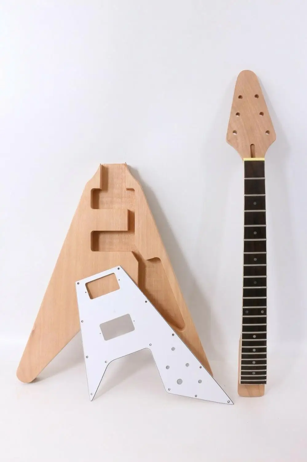 

1Pcs Unfinished Electric Guitar Body Mahogany wood Diy Guitar project