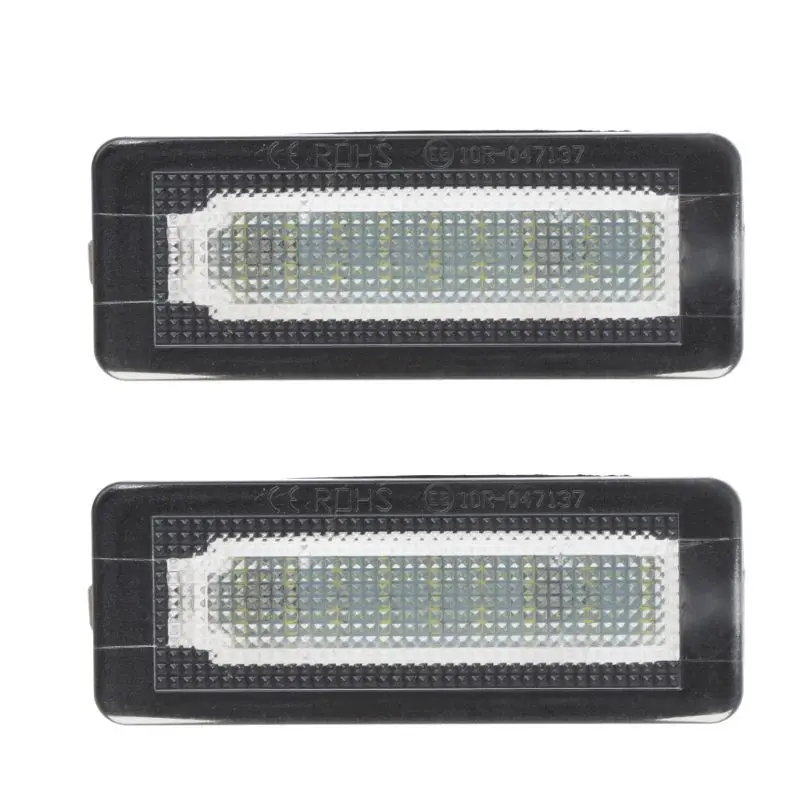 

Новинка 2021, светодиодная лампа 2x18 SMD с номерным знаком, без ошибок светильник Benz Smart Fortwo Coupe Convertible 450 451 W450 W453