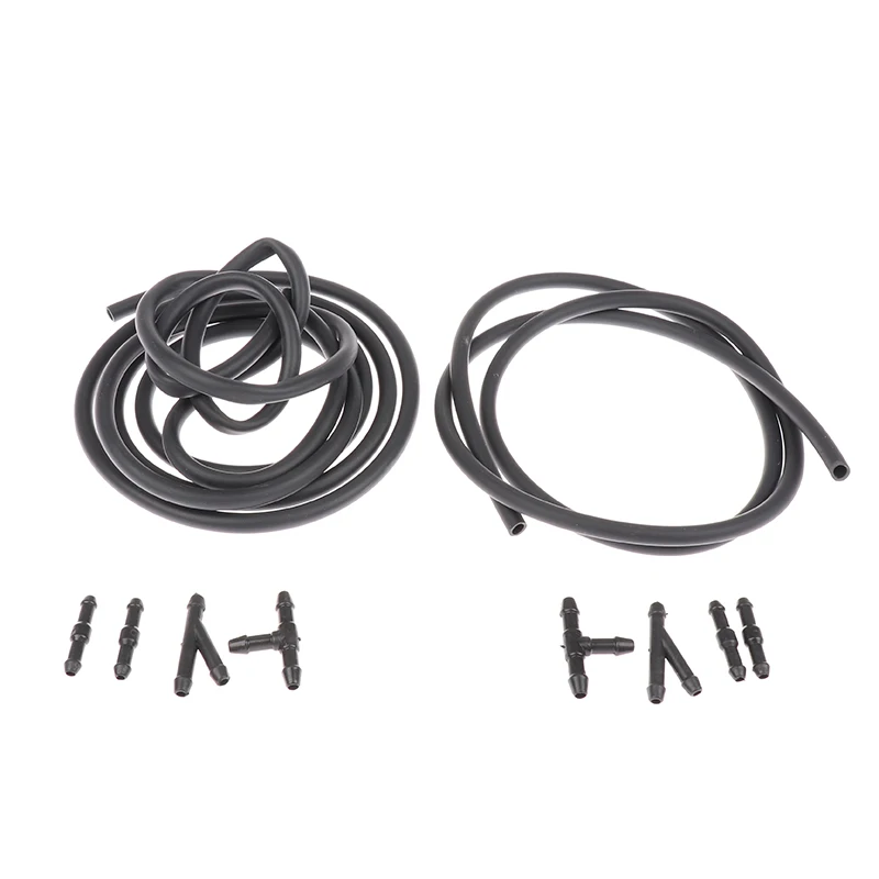 5pcs/Set 1/2 Meters Car Windshield Washer Hose Automotive Car Wiper Blade Pipe Mostly Windscreen Washer