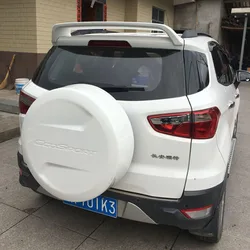 Car Styling For Ford EcoSport 2013 2014 2015 2016 ABS Plastic Unpainted Primer Color Modified Wing Rear Trunk Spoiler