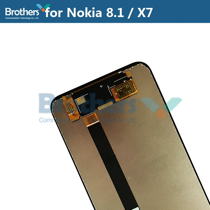 LCD Screen for Nokia 8.1 X7 LCD Display for Nokia X7 8.1 LCD Assembly Touch Screen Digitizer Phone Replacement Part Tested Work