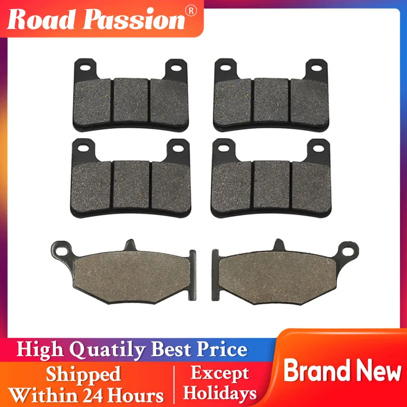 

Road Passion Motorcycle Front and Rear Brake Pads For SUZUKI GSXR600 GSXR750 GSXR1000 DL1000 V-Storm Adventure GSX1300R Hayabusa