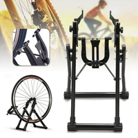 Bicycle Wheel Adjustment Table Bike Truing Stand MTB Cycle Folding Calibration Repair Tool Riding Correction Adjust Rack Holder