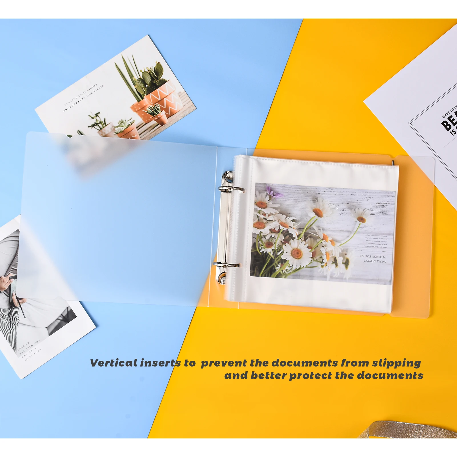 60 Pockets Cards Holder Binders Albums 30Pages For 5.9*5.9in Board Games Card Book Sleeve Holder