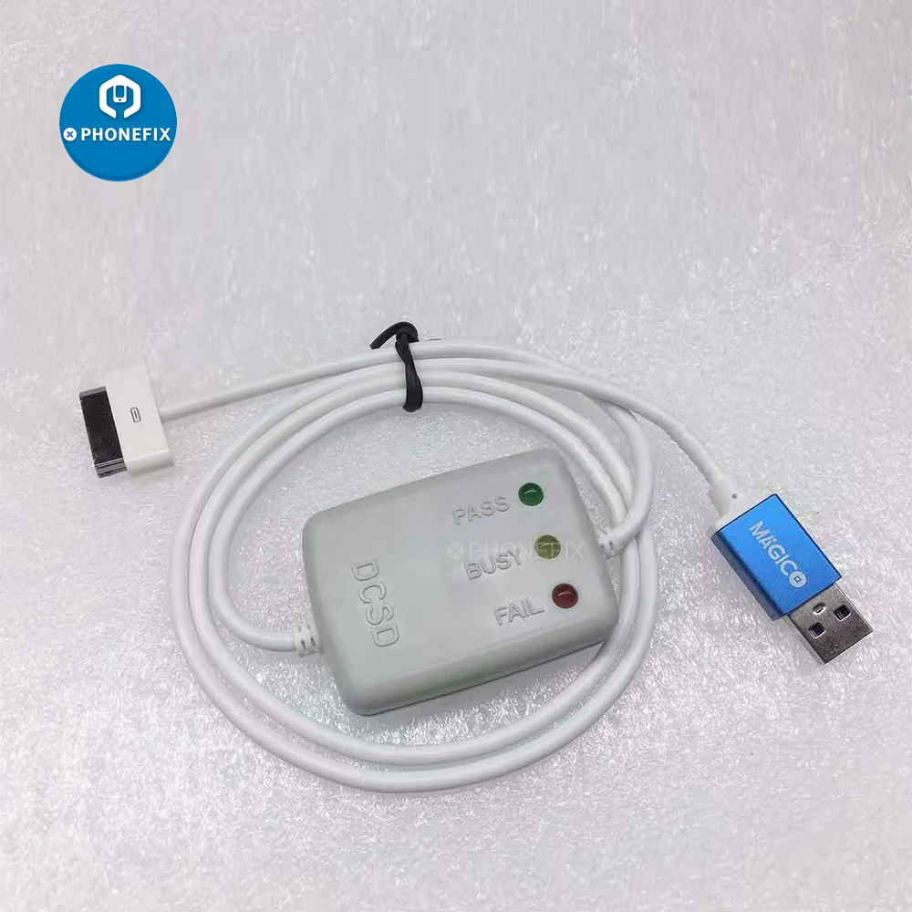 MAGICO 30Pin DCSD Cable Engineering Cable dla IOS Serial / USB Cable Engineering Debugging Cable dla iPhone 4 4S i iPad 2 3 4