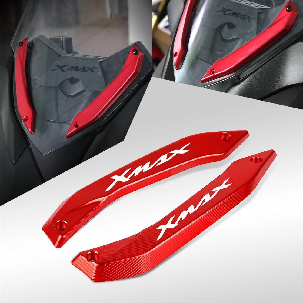 For YAMAHA XMAX300 X-MAX XMAX 300 125 XMAX 250 400 2017-2020 Motorcycle Windshield Deflectors Windscreens Bracket bar Protector