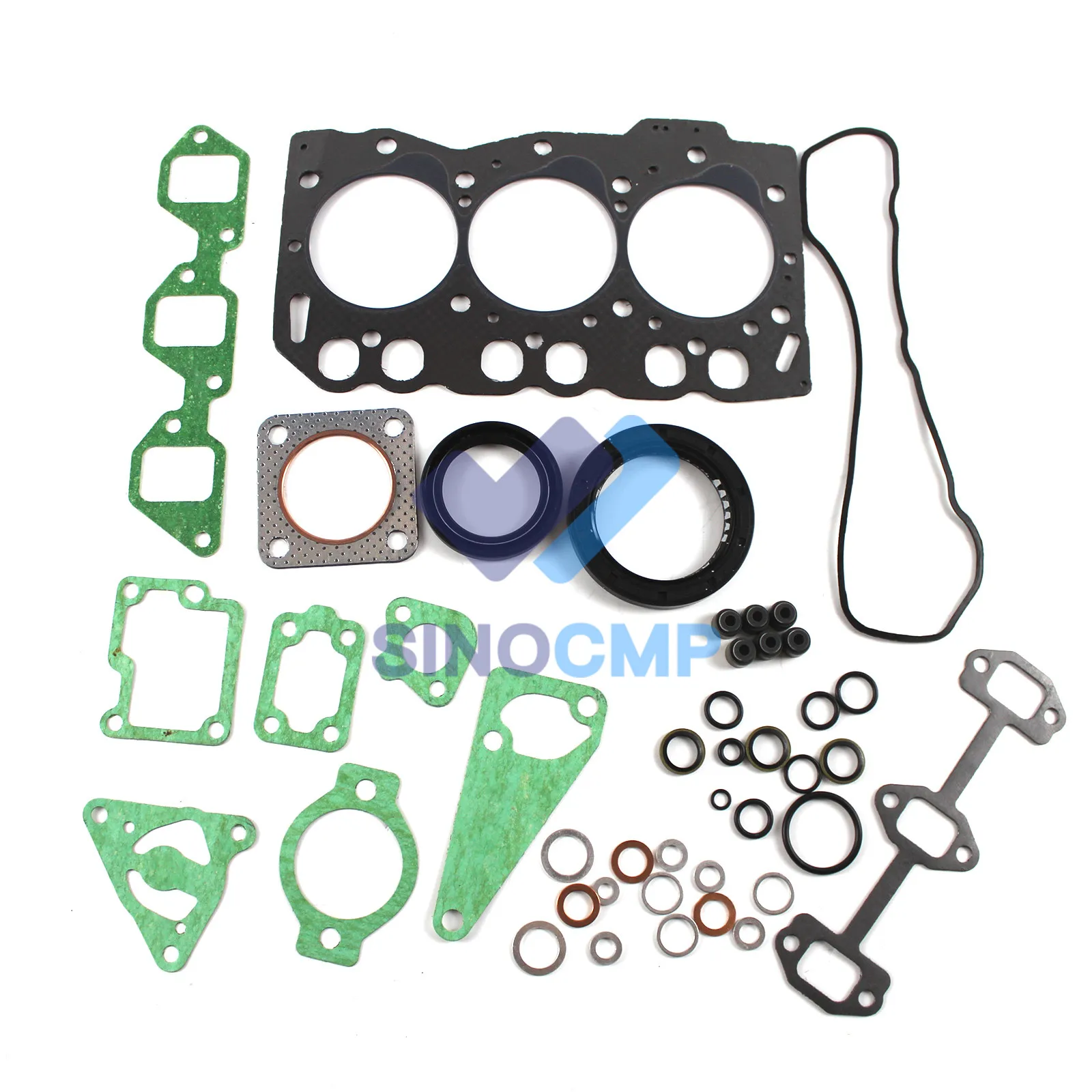 

3TNE68 3D68E Engine Gasket Kit for Komatsu Mini Excavator Wheel Loader Yanmar Engine