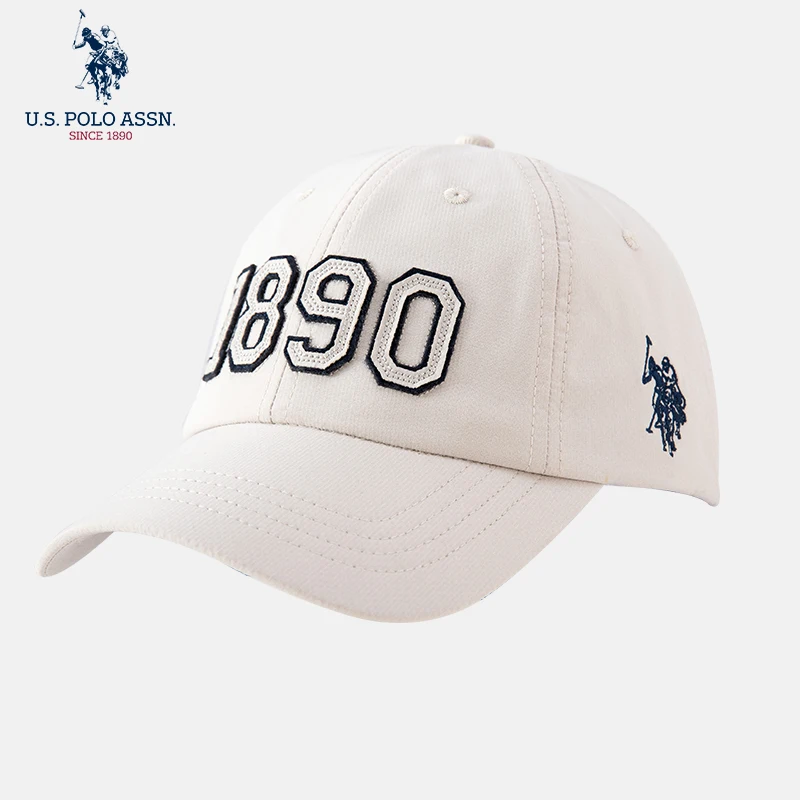 U.S. Polo Assn.2025 Classic Five-color New Couple Baseball Caps Fashion Embroidery Standard Adjustable Hats For Men And Women